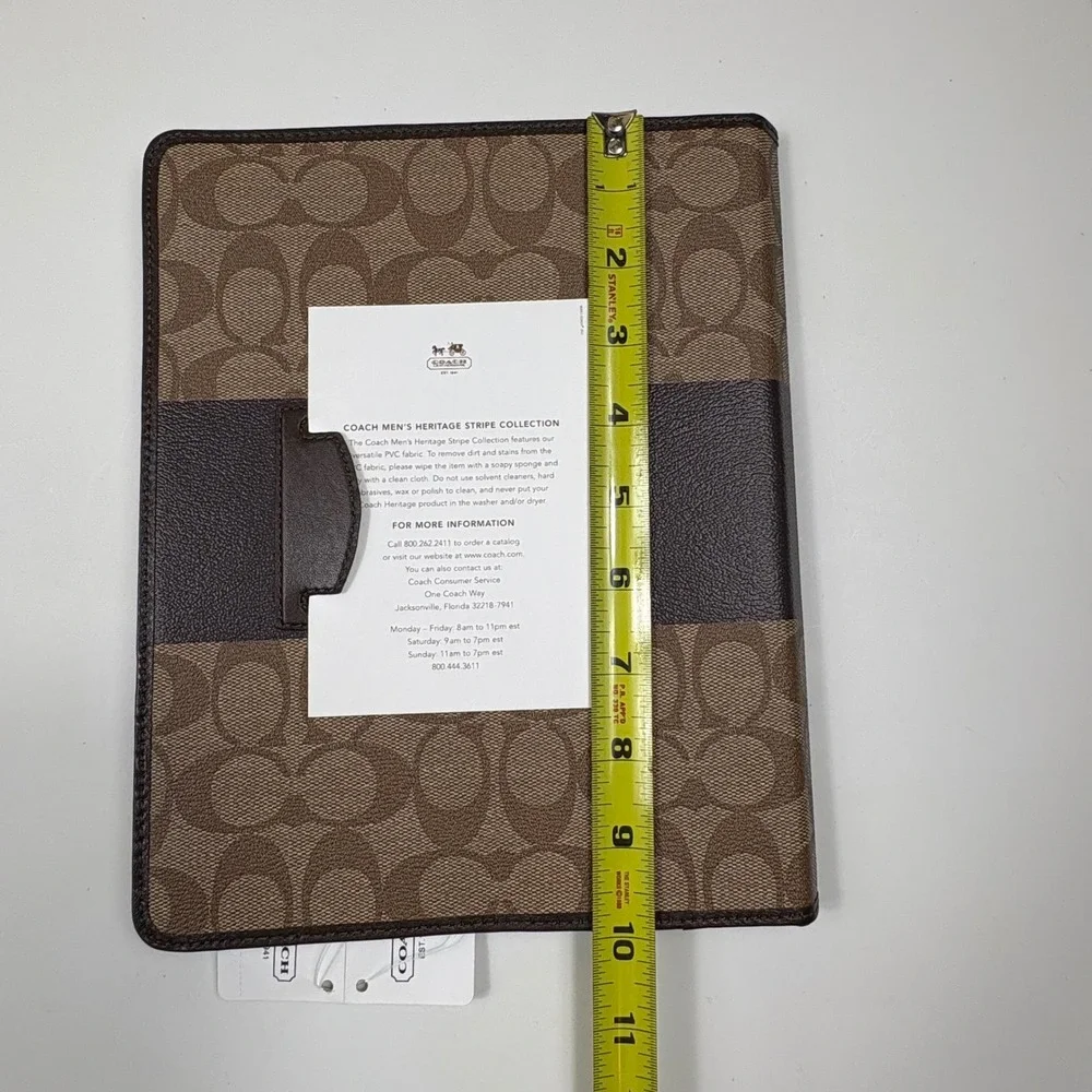Coach Brown Tablet Case